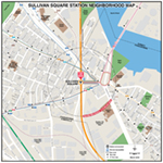 MBTA Sullivan Neighborhood Map